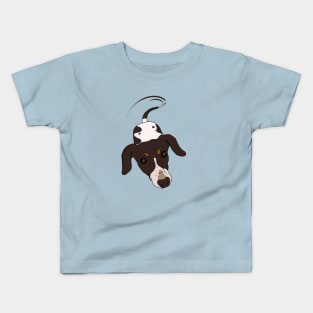 The cow-dog wants your food Kids T-Shirt